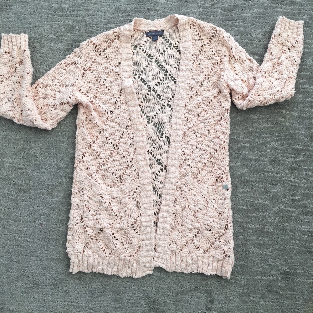 Pink Crochet Wrap